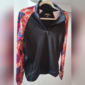 Skirt Sports Pullover Athletic Long Sleeve Top Size M